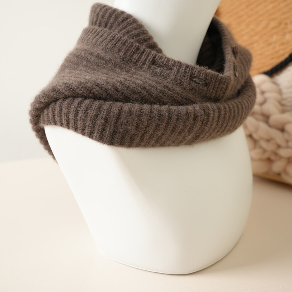 BOTTON - 100% cashmere balaclava