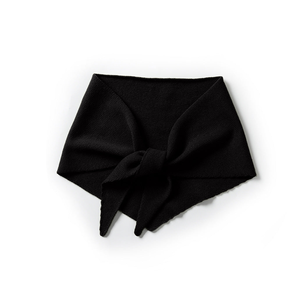 TRIANGLE - 100% cashmere bandana scarf