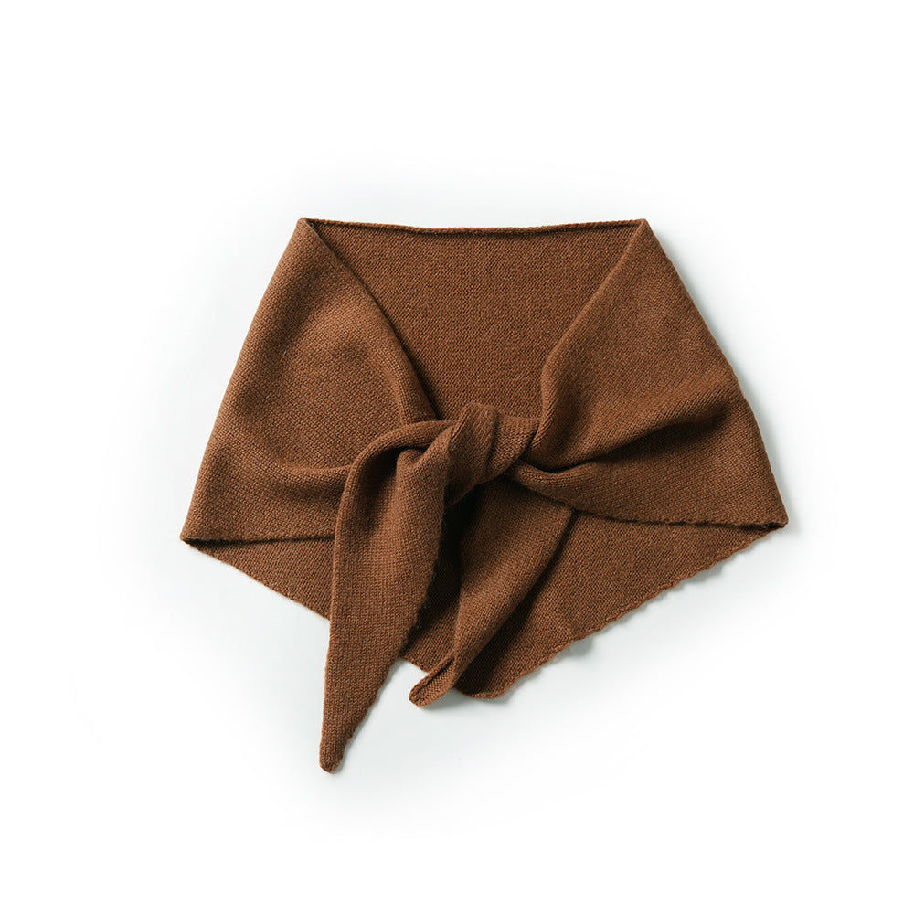 TRIANGLE - 100% cashmere bandana scarf