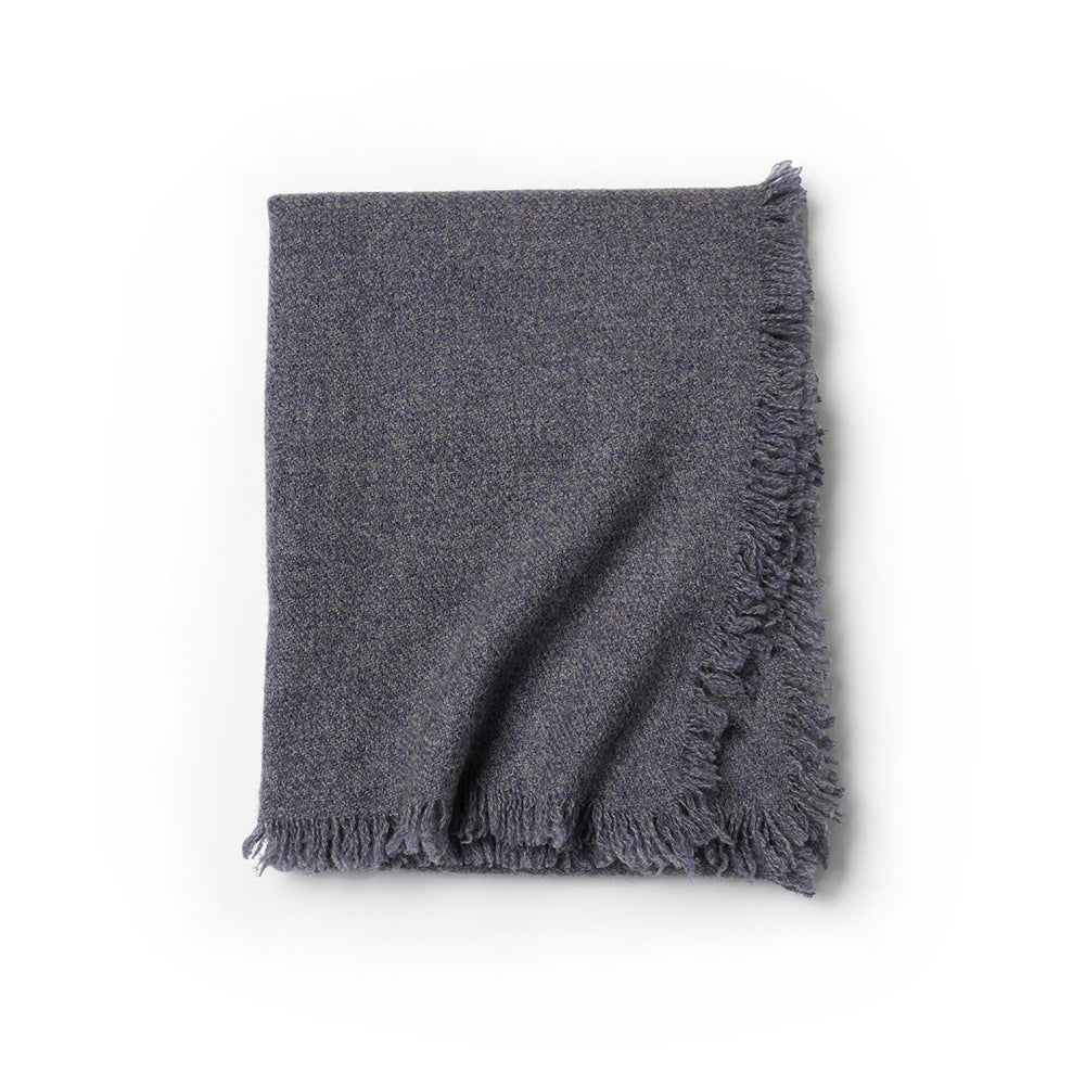 MELANGE - 100% cashmere melange colour woven scarf