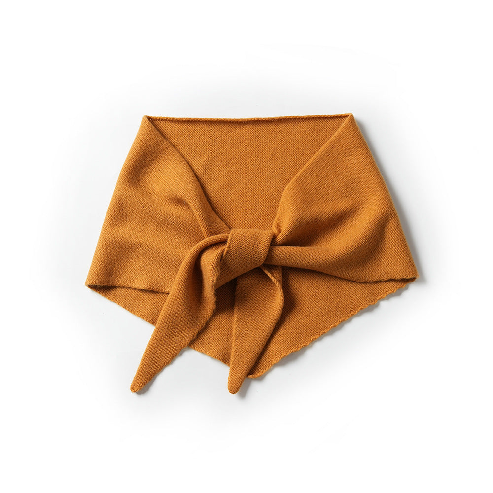 TRIANGLE - 100% cashmere bandana scarf